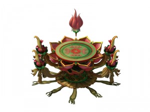 game models - family objects - eight immortals tab 3D 模型