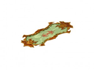 game model - family interior items fox fur carpet 3D Model