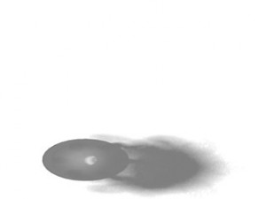 game model - family objects - white stool 01 Modello 3D