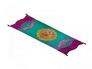 game model - home interior objects - flower carpet 3D Model