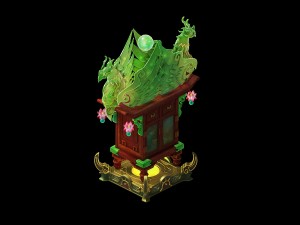 game models - family objects - birds cabinet 3D-Modell
