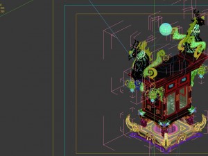 game models - family objects - birds cabinet 3D-Modell