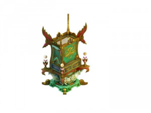 game models - family objects - birds cabinet 03 3Dモデル