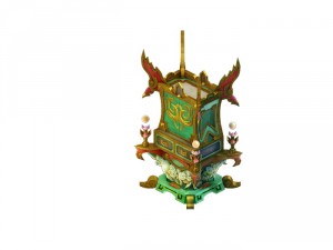 game models - family objects - birds cabinet 03 3D 模型