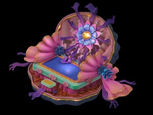 game model - family objects - bilolong king bed 02 3D 모델