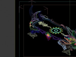 game model - family objects - bi blood fine silk t 3D मॉडल