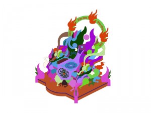 game model - family objects - jasper cirrus chairs Model 3D