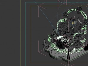 game model - family objects - jasper cirrus chairs Model 3D