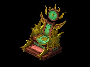 game model - family objects - jasper cirrus chairs 3D मॉडल