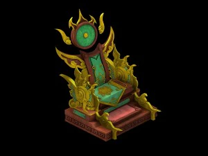 game model - family objects - jasper cirrus chairs 3D Model