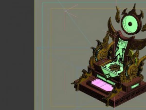 game model - family objects - jasper cirrus chairs 3D Model