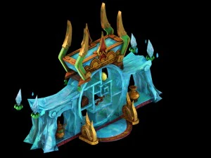 modello di gioco - oggetti familiari - reticolo lingxiano di ghiaccio Modello 3D