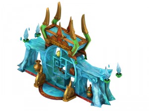 game model - family objects - ice lingxian lattice 3D 모델
