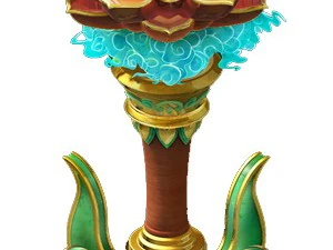 ігрова модель - сімейні об'єкти - cailian з бісером 0 3D Модель