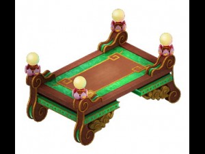 game model - intra family objects - coffee table 0 Modelo 3D