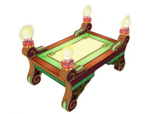 game model - intra family objects - coffee table 0 3D Model