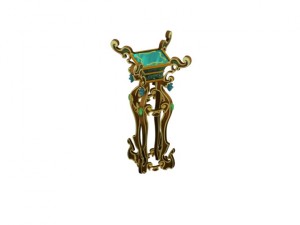 game model - family objects - coffee table - sanqi Modelo 3D