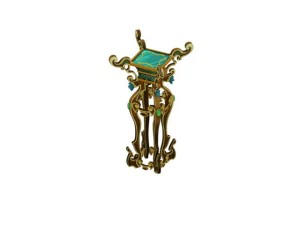 game model - family objects - coffee table - sanqi 3D Model