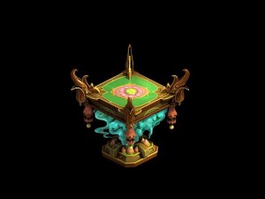game model - family objects - chaoyang treasure ta 3Dモデル