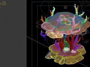 game model - family objects - chaoyang treasure ta 3Dモデル
