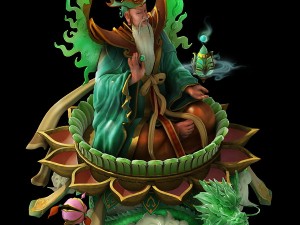 game model - in-house objects - big golden fairy 3D मॉडल