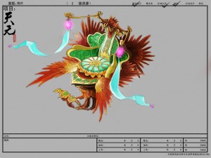game model - in-house objects - big golden fairy 3D मॉडल