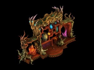 game model - family objects - multi-grid 3D 모델