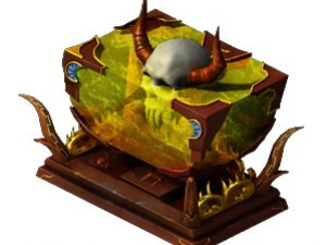 game model - family objects - bone ebony 3D Model