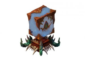 игровая модель &mdash; семейные предметы &mdash; костяное эбеновое дерево 2 3D Модель