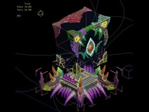 игровая модель &mdash; семейные предметы &mdash; костяное эбеновое дерево 2 3D Модель