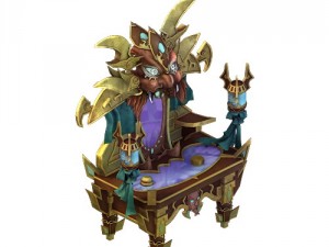 game model - family objects - ghost mirror 02 3D Модель