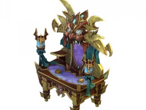 game model - family objects - ghost mirror 02 3D Модель
