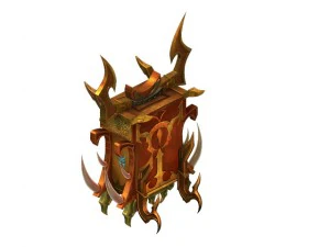 game model - family objects - cabinet mysterious m 3D Model