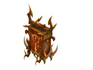 game model - family objects - cabinet mysterious m 3D Model