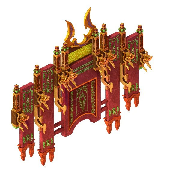 game model - family objects - jackpot moire screen 3D Model .c4d .max .obj .3ds .fbx .stl .blend 
