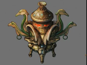 game interior model - home interior objects - cran 3D Model