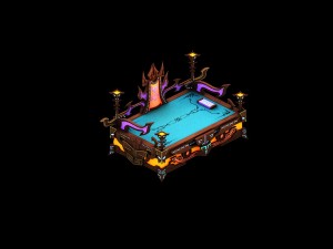 game model - family objects - black jade flow soul 3D 모델
