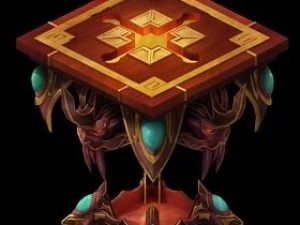 spelmodel - familieobjecten - spookzieltafel 3D Model