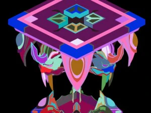 game model - family objects - ghost soul table 3D Model