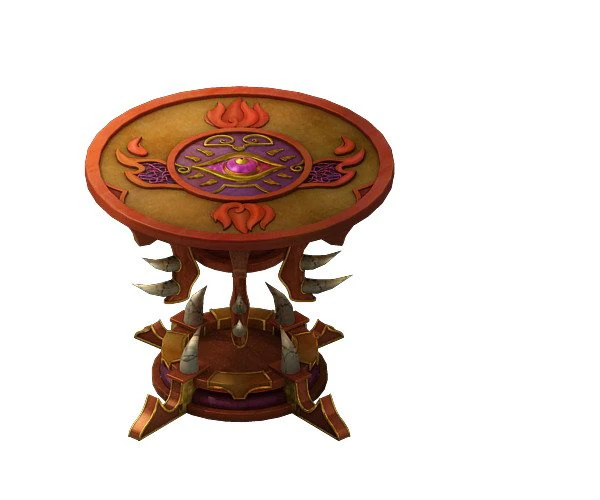 game model - family objects - ghost soul table 2 3D Model .c4d .max .obj .3ds .fbx .stl .blend 