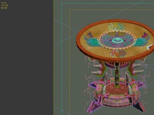 game model - family objects - ghost soul table 2 Model 3D