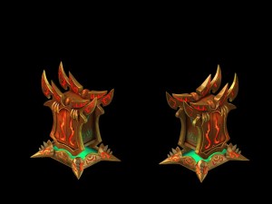 game model - family objects - dragonscale cabinet 3D Model