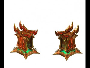 game model - family objects - dragonscale cabinet 3D Model