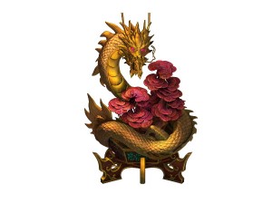 game model - family objects - dragon basin blood l 3D Modell