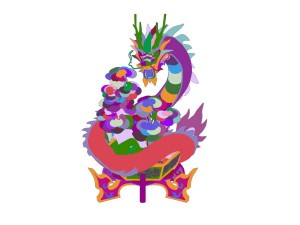 game model - family objects - dragon basin blood l 3D Modell