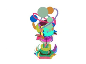 game model - family objects - magic coagulation so 3D Model