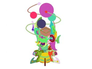 게임 모델 - 가족 개체 - 마법 응고 그래서 3D 모델