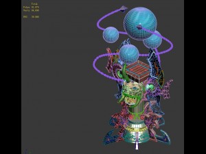 game model - family objects - magic coagulation so 3D Model