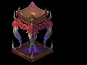 game model - family objects - ink 3D Model