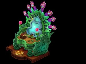 game model - family objects - dressing table - pai 3D Model